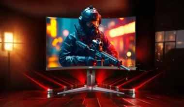 AOC 260Hz kavisli monitörünü tanıttı