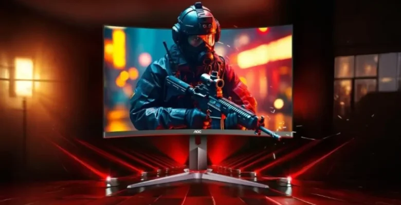 AOC 260Hz kavisli monitörünü tanıttı