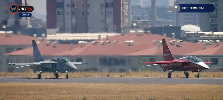 IDEF 2025’te TUSAŞ’tan HÜRJET, HÜRKUŞ ve AKSUNGUR ile gökyüzü gösterisi