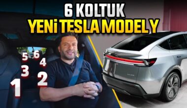 6 koltuklu Model X ile otonom sürüş! Yeni Tesla Model Y L özellikleri!