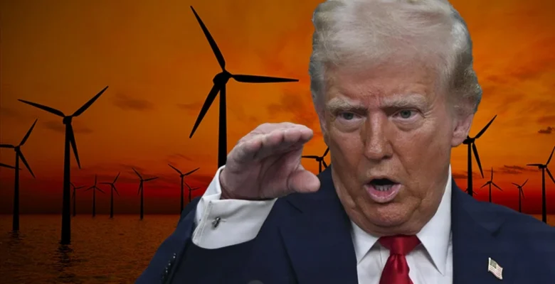 Donald Trump rüzgar gücüne savaş açtı Donald Trump rüzgar gücüne savaş açtı