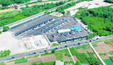 Dünyanın en büyük kamyon şarj istasyonu açıldı