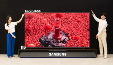 Dünyanın ilk Micro RGB televizyonu tanıtıldı