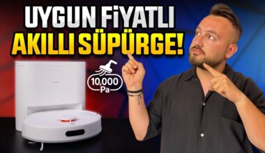 Uygun fiyatlı akıllı süpürge! Xiaomi Robot Vacuum H40 inceleme!