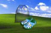 Windows XP temalı Crocs terlik tasarlandı