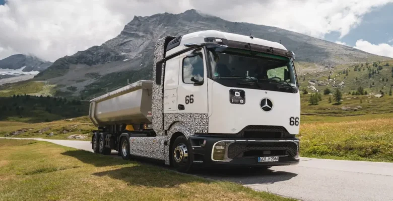 Daimler hidrojenli çekicisi ile geliyor