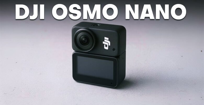 DJI Osmo Nano aksiyon kamerasını tanıttı