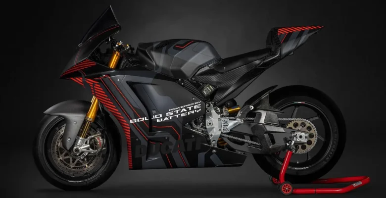 Ducati katı hal bataryalı motosikletini tanıttı