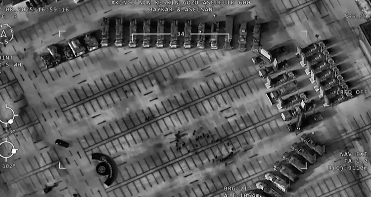 Dünyanın En Âlâ Kamerası ASELFLIR-600 AKINCI Ankara Semalarında