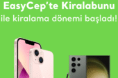 Elektronik eser kiralamada EasyCep ve Kiralabunu güçlerini birleştirdi