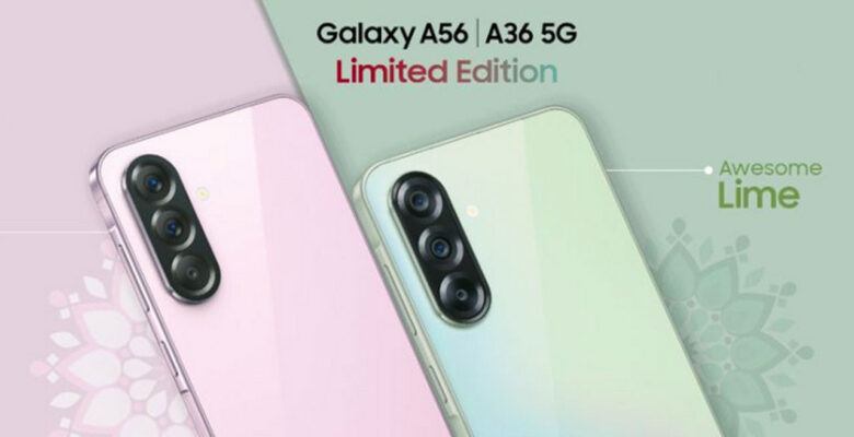 Galaxy A36 ve A56 için yeni renkler duyuruldu!