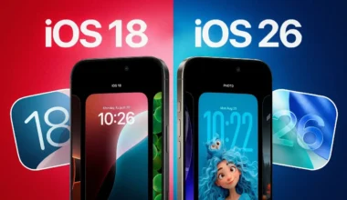 iOS 26 iOS 18 üzere olsun