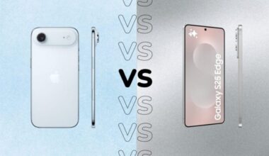 iPhone Air ve Galaxy S25 Edge karşılaştırıldı!