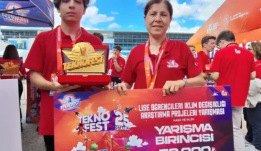 İzmirli genç TEKNOFEST 2025’te Türkiye birincisi oldu