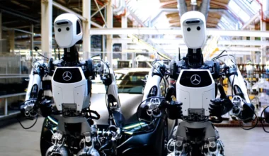 Mercedes robot çalışanları kullanıma aldı