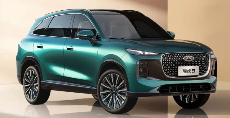 Yeni Chery Tiggo 8 geliyor: İşte tasarımı