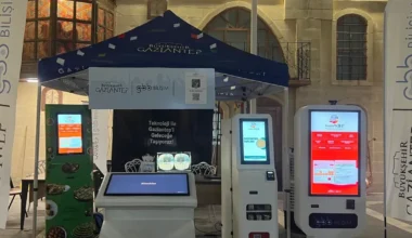 Yeni nesil kiosklar Gaziantep’te hizmete girdi