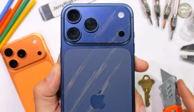 Apple’dan mağazadaki iPhone 17 çizilmesin diye farklı formül