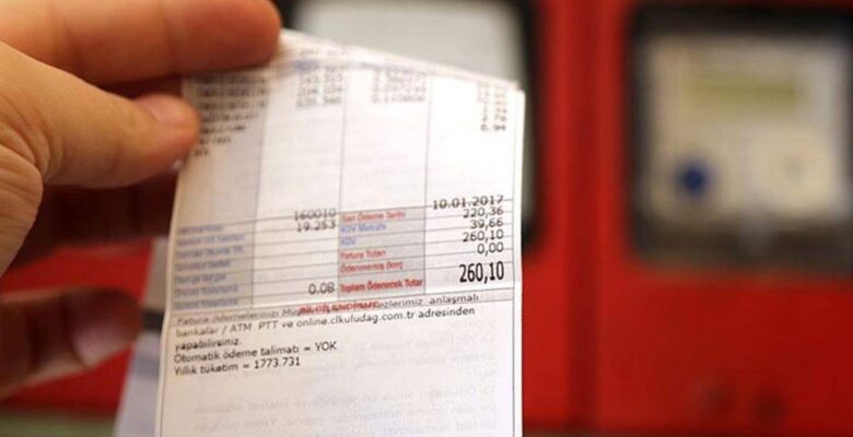 Elektrik faturası takviyesi için yeni düzenleme