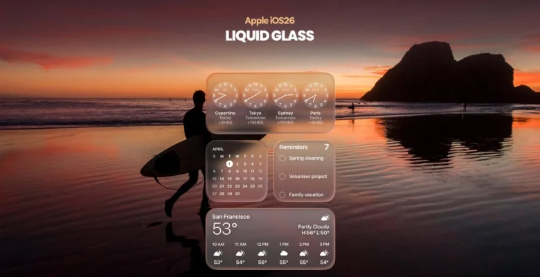 iOS 26 Liquid Glass tasarımı değişiyor
