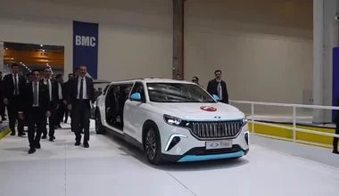 Recep Tayyip Erdoğan’a özel Togg’un limuzin modeli üretildi