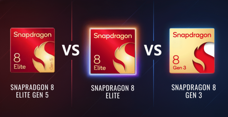 Snapdragon 8 Seçkine Gen 5, 8 Seçkine ve 8 Gen 3 karşı karşıya