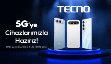 TECNO ile 5G’ye hazırlanın