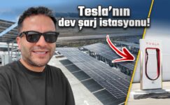 Tesla’nın dev şarj istasyonuna girdik