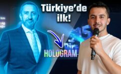 Türkiyede bir ilk! Hologram teknolojisi ile röportaj gerçekleştirdik