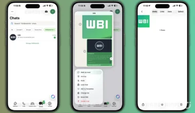 WhatsApp iOS arayüzü yenileniyor