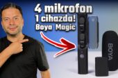 Yapay zekalı yaka mikrofonu Boya Magic