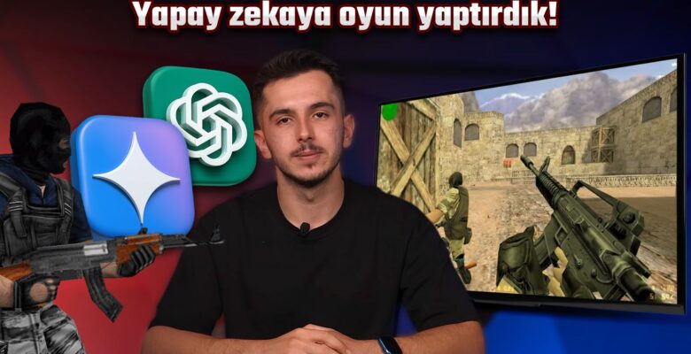 Yapay zekaya CS 1.6 yaptırdık!