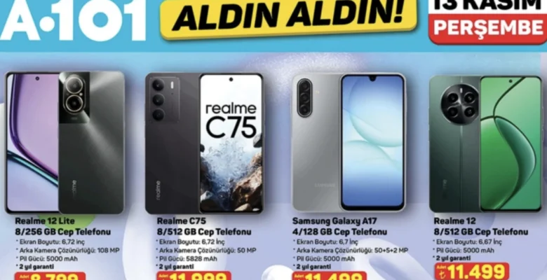 A101 MacBook ve Galaxy Z Flip 7 satacak