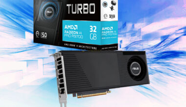 ASUS Turbo Radeon AI Pro R9700 32GB ekran kartı tanıtıldı