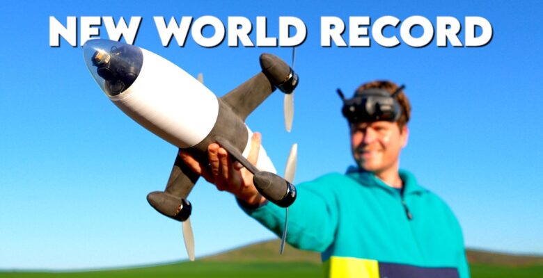 Bu Drone 585 km/s hız yapıyor