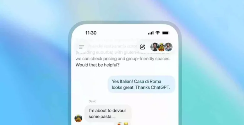 ChatGPT’ye grup sohbeti geldi!