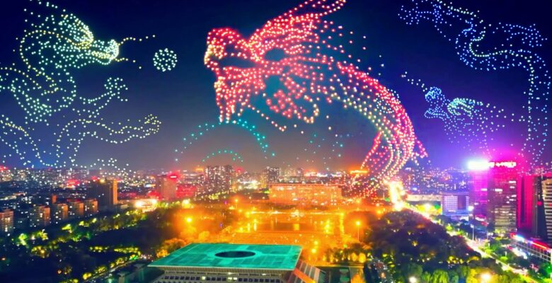 Çin 16.000 drone ile gökyüzünde rekor kırdı