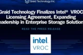 Graid Technology, Intel VROC lisans anlaşmasını tamamladı… Graid, kurumsal depolamada liderliği genişletiyor