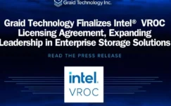 Graid Technology, Intel VROC lisans anlaşmasını tamamladı… Graid, kurumsal depolamada liderliği genişletiyor