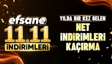 Hepsiburada Efsane 11.11 İndirimleri Başlıyor