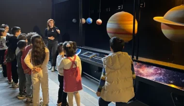 İzmir’de hayallerini çizen 650 çocuk Uzay Kampüsü’nde buluştu