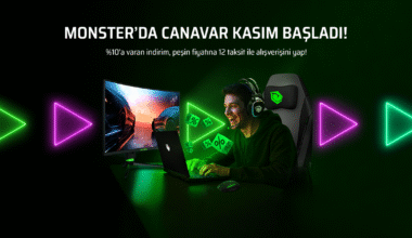 Kasım ayında Monster’dan canavar üzere indirim