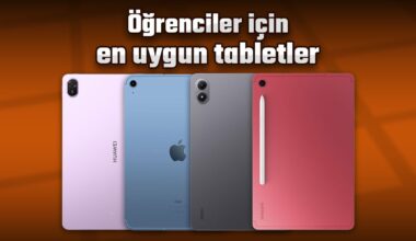 Öğrenciler için tabletler