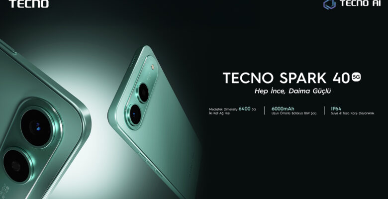 TECNO SPARK 40 5G özellikleri ile dikkat çekiyor