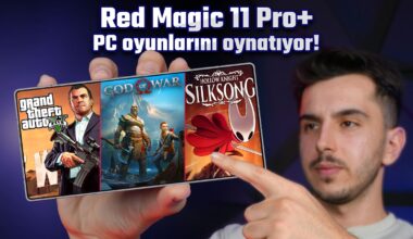 Telefon değil oyun konsolu! Red Magic 11 Pro+ ile 1 saatlik oyun testi!