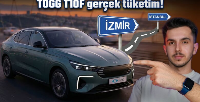 TOGG T10F ile İzmir’den İstanbul’a uzun yol testi!