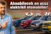 Türkiye’de en ucuz elektrikli arabalar: Kasım 2025