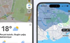 Yandex Maps’e gerçek zamanlı hava durumu tahminleri geldi