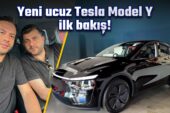 Yeni ucuz Tesla Model Y modelini denedik