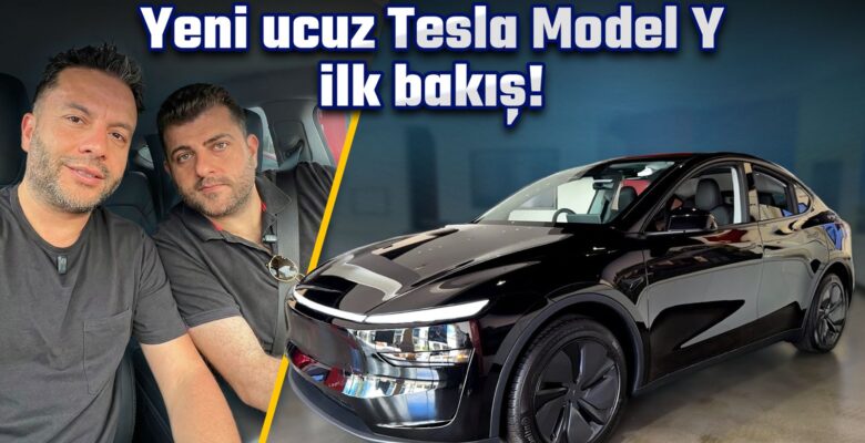 Yeni ucuz Tesla Model Y modelini denedik